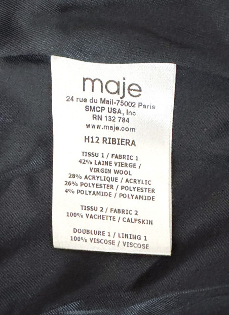 Manteau Maje